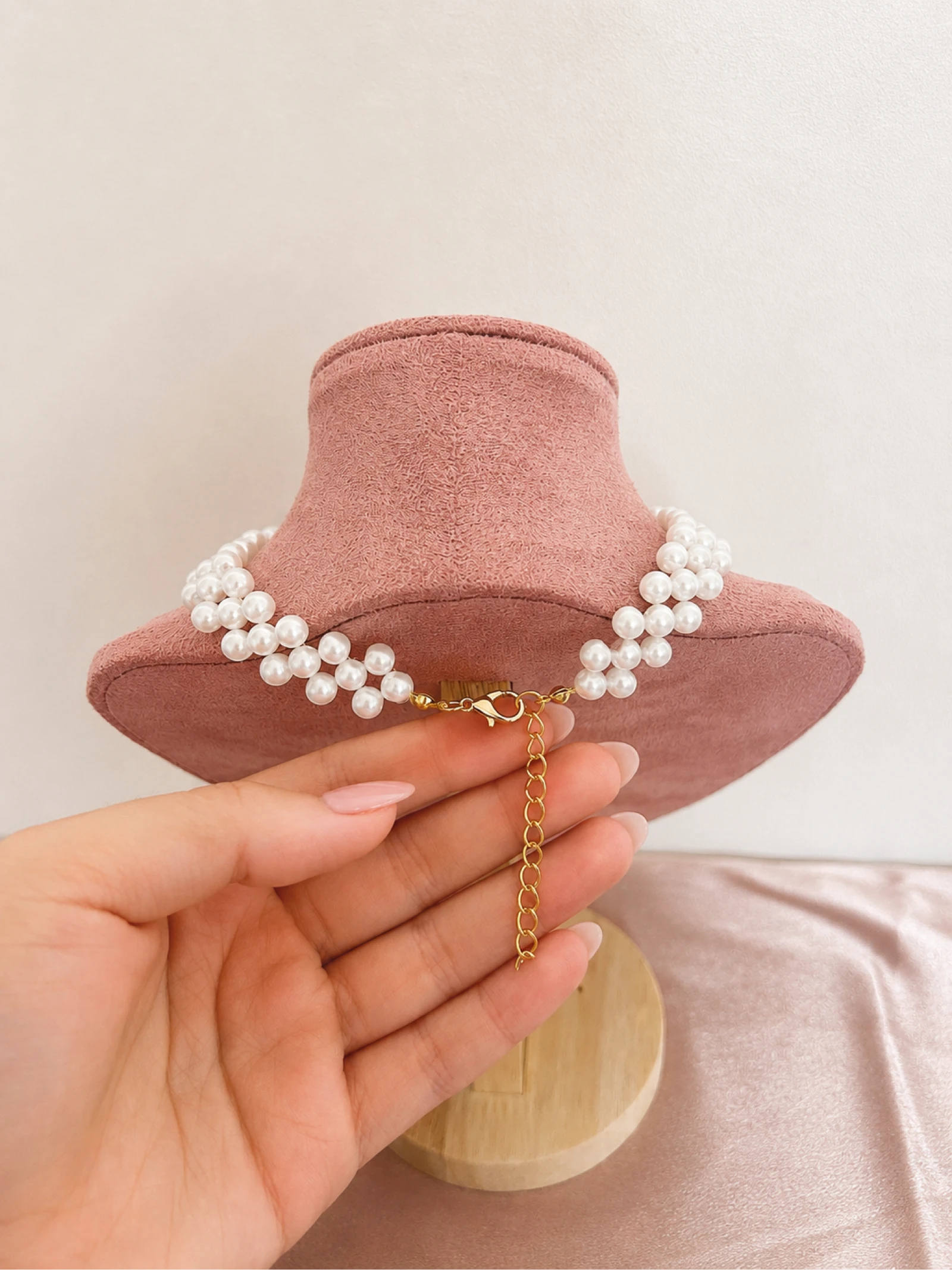 Elegante parelchoker – photo 4